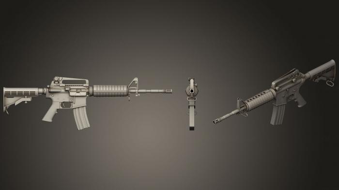Weapon (WPN_0134) 3D model for CNC machine